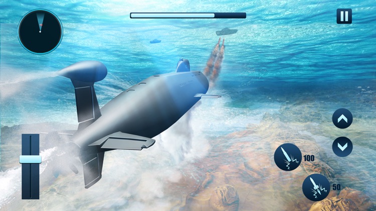 Submarine Strike War 3D