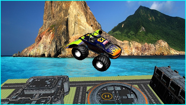 Flying Car Offroad Monster 4x4 Simulator - Futuristic Truck Stunts