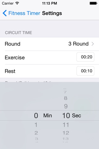 Fitness Timer - Simple and easy Interval Timer screenshot 3