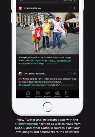 Pilgrimage App screenshot 2