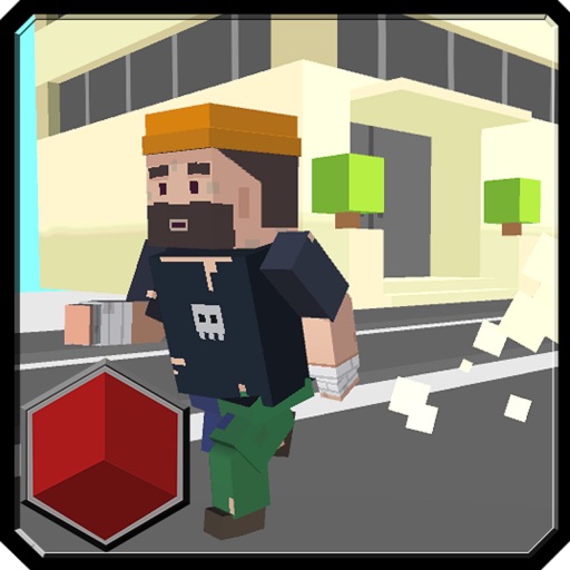 Blocky Runner 3D Icon