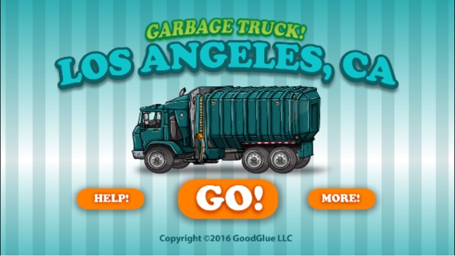 Garbage Truck: Los Angeles, CA