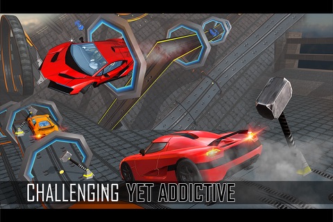 Extreme Sports Car Stunts 3D - City Muscle Car Racing & Drifting Challenge screenshot 2