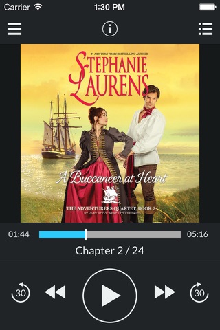 A Buccaneer at Heart (by Stephanie Laurens) (UNABRIDGED AUDIOBOOK) screenshot 2