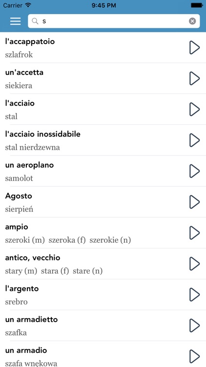 Italian | Polish - AccelaStudy screenshot-4