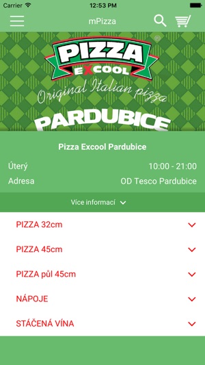 Pizza Excool Pardubice