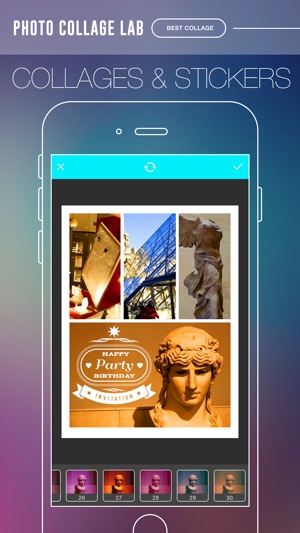 Photo Collage Lab - photo collage maker, selfie editor & cam(圖3)-速報App