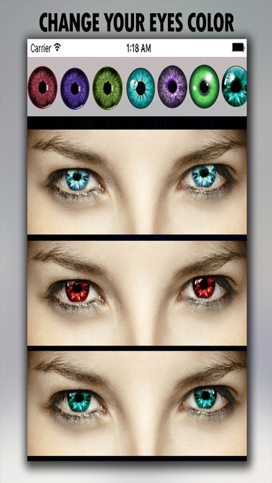 How to cancel & delete Multi Eye color Editor- Replace Eyes With Colorful Eye Effects & Lens from iphone & ipad 1