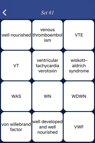 Medical Abbreviations - quiz, flashcard and match game screenshot 4