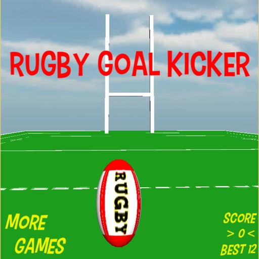 Rugby Goal Kicker Icon