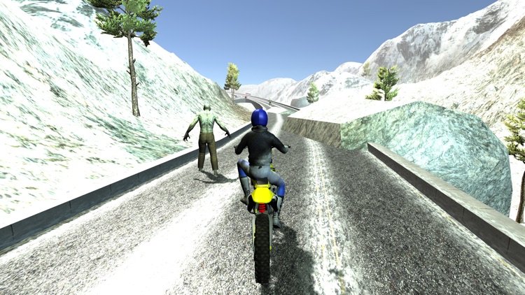 Moto X Zombies 3D - Adrenaline Motorcross Mountain Bike Challenge screenshot-3