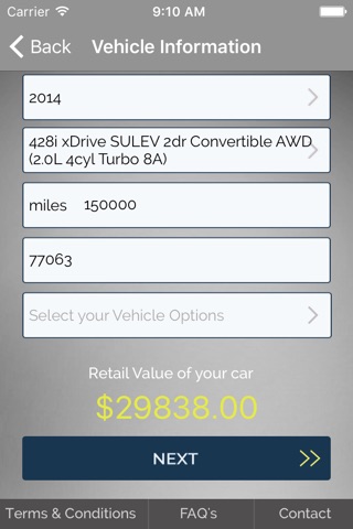 EZ-DV Diminished Value Calculator screenshot 3