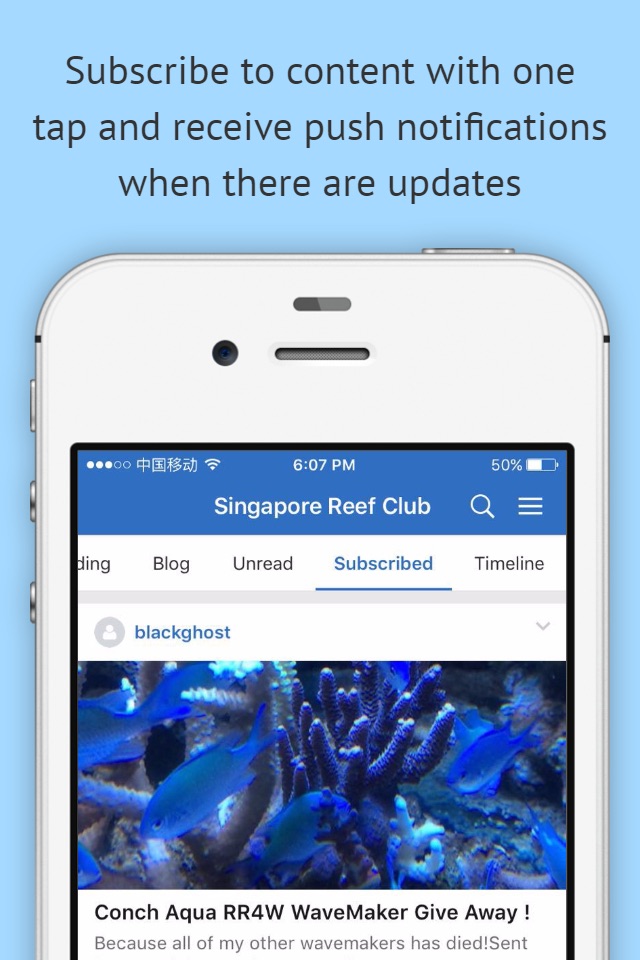 Singapore Reef Club Forum screenshot 4