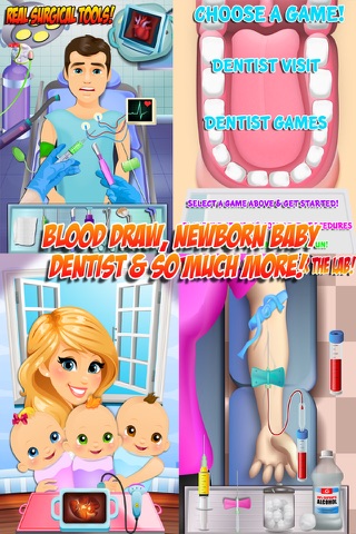 ER Doctor City - Kids Emergency Surgeon, Operation & Dentist Fun Games screenshot 3