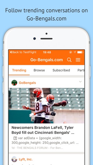 Go-Bengals.com(圖1)-速報App