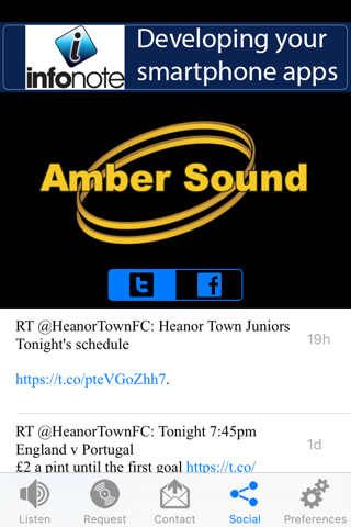 Amber Sound 107.2FM screenshot 4