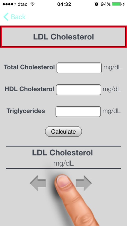 LDL-C - LDL cholesterol mg/dL