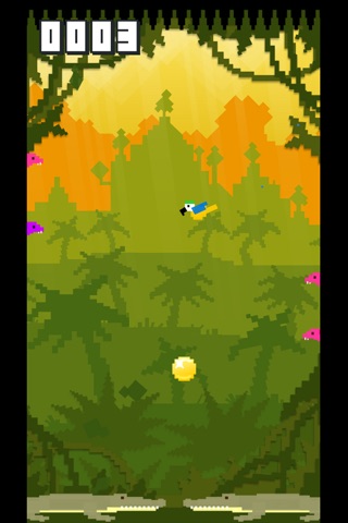 Jungle Bird 2 "Flappy Game" screenshot 2