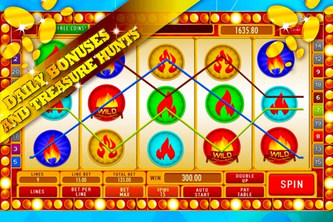 Lucky Fiery Slots: Win super special rewards while having fun in a hot paradise screenshot 3