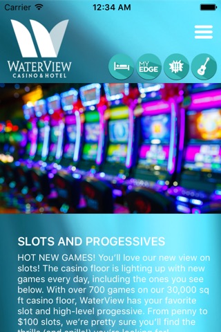 WaterView Casino and Hotel screenshot 2