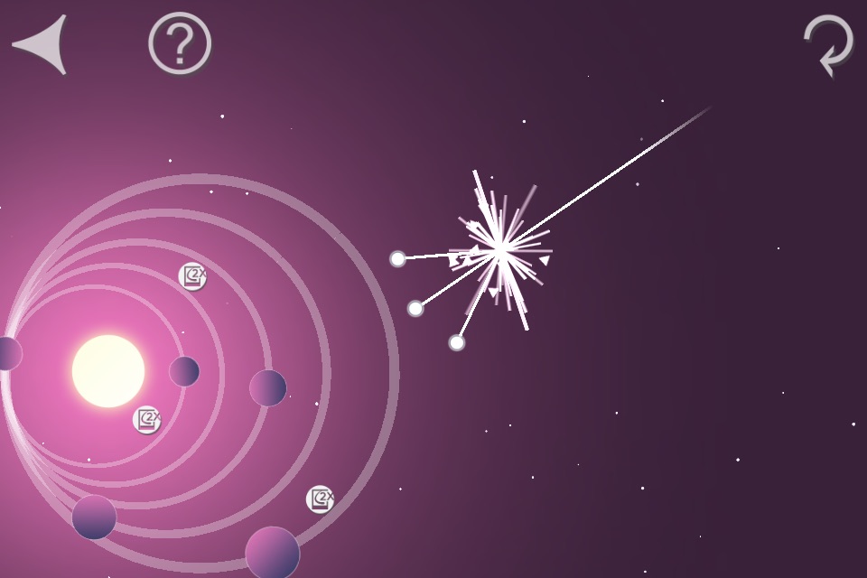 Orbit Path - Space Physics Game screenshot 2