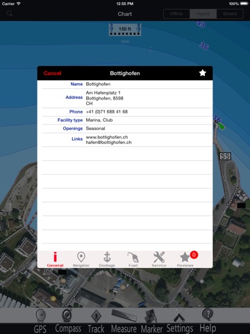 Walensee GPS Seekarte Pro screenshot 2