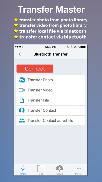 Transfer Master -Transfer photo,video,file,contact