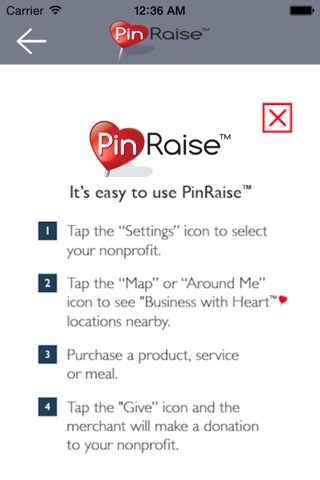 PinRaise screenshot 3