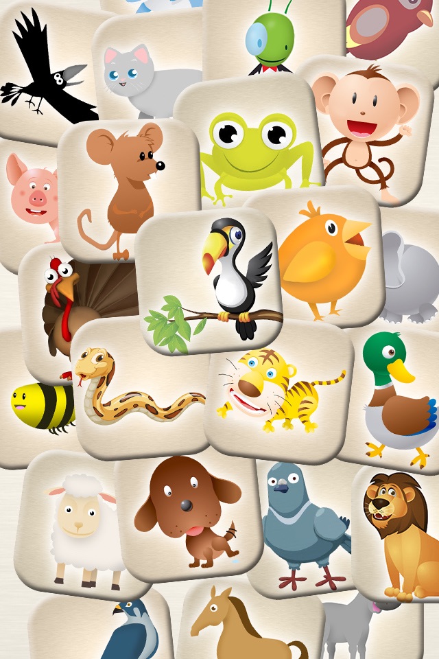 Animal sounds library for kids - Learning animals screenshot 2