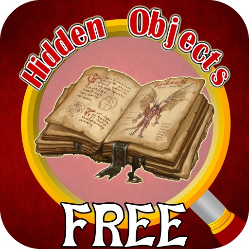 Hidden Objects Games:The Witch Book Icon
