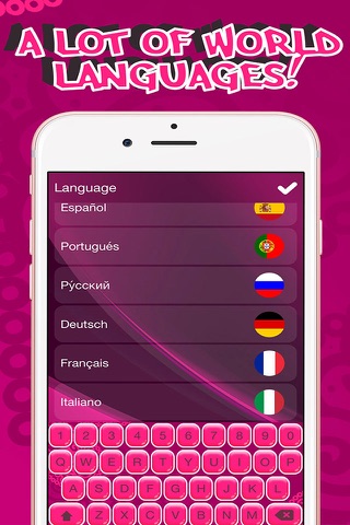Pink Keyboard Maker – Custom Color Keyboard with Cute Backgrounds and Font Changer with Emoji.s screenshot 4