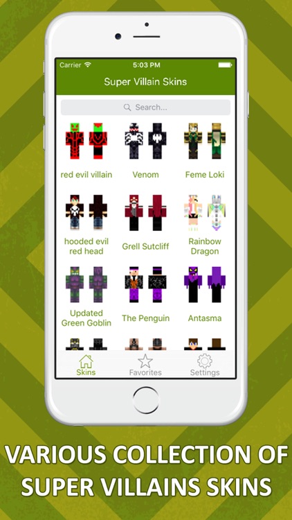 Super Villain Skins Lite - Best New Collection for Minecraft Pocket Edition