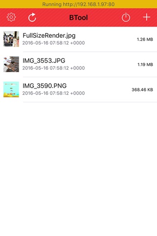 BTool - Wireless file transfer screenshot 2