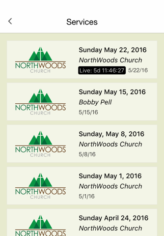 NorthWoods Church screenshot 2