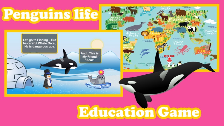 Penguin Fishing Game Free for Kids