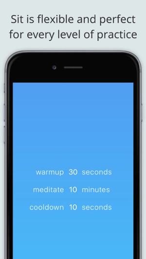 Sit – a beautiful, simple, meditation timer(圖1)-速報App