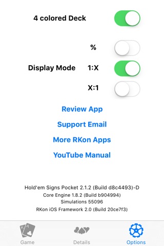Holdem Signs Pocket screenshot 3