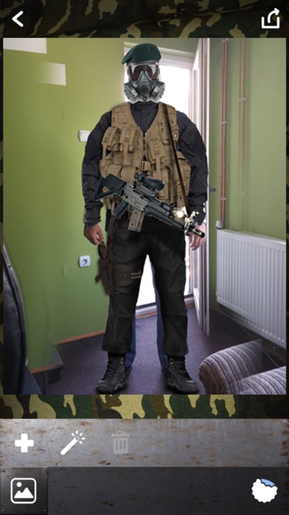 Military Suit Photo Montage – Army Uniform Picture Studio Editor for Soldiers