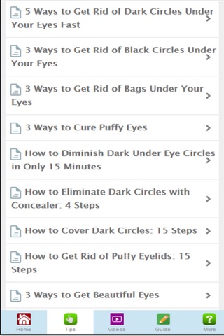 How to Get Rid of Dark Circles screenshot 3