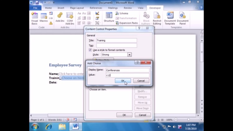 Easy To Use - Microsoft Word Edition