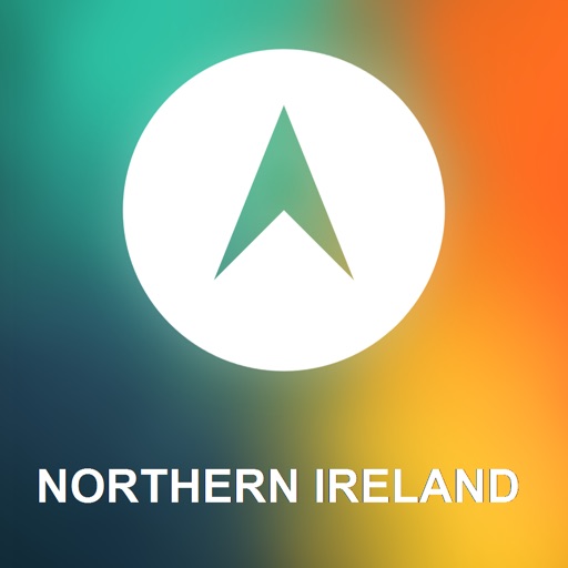 Northern Ireland, UK Offline GPS : Car Navigation icon