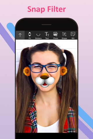 Funny Face Filters & Stickers For Social Apps screenshot 3