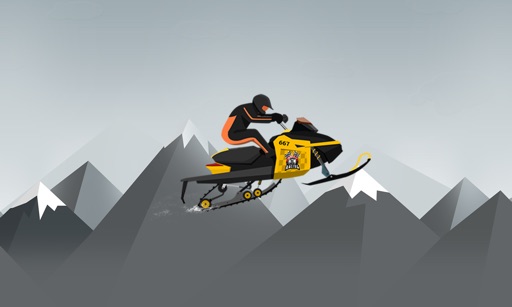 Snow Mobile Mountain Race TV iOS App