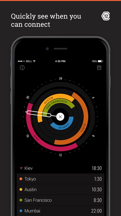 Circa - World Time and Meeting Planner for Travelers! screenshot-3