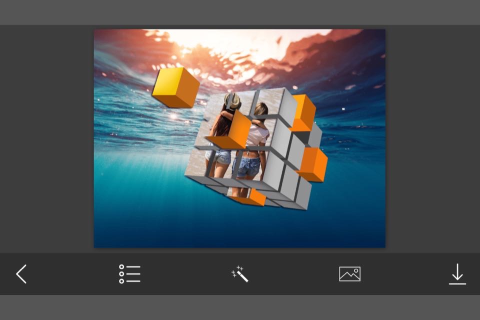 3D Sea Photo Frame - Amazing Picture Frames & Photo Editor screenshot 3