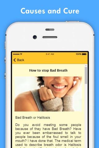 Halitosis - How to Prevent Bad Breath-How to tackle Bad Breath screenshot 2