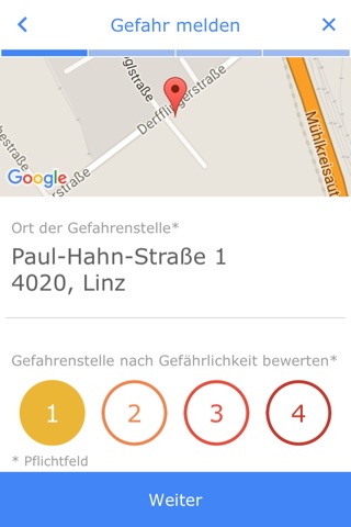 GEME - Gefahrenstellen melden screenshot 2