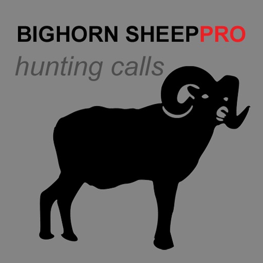 REAL Bighorn Sheep Hunting Calls - 8 Bighorn Sheep CALLS & Bighorn Sheep Sounds! -- (ad free) BLUETOOTH COMPATIBLE iOS App