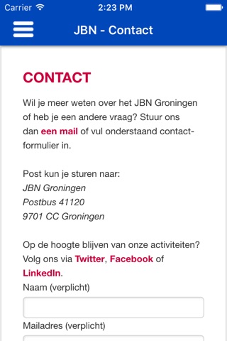 JBN Groningen screenshot 4