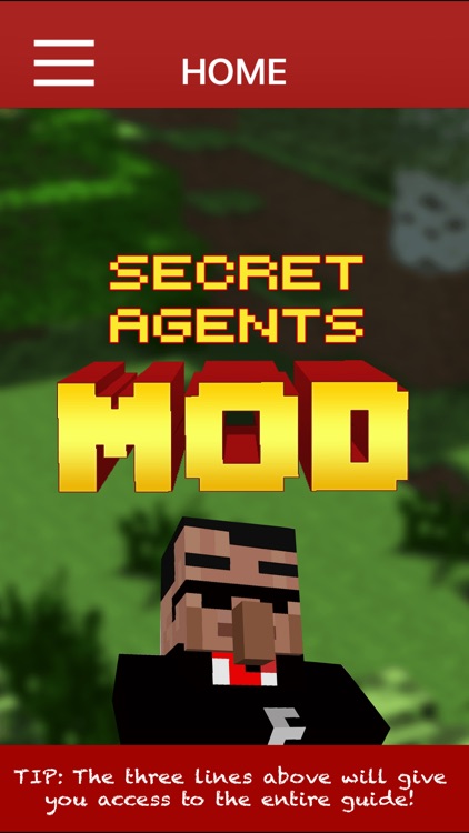 SECRET AGENTS MOD - Secret Agents Mod For Minecraft PC Pocket Guide Edition